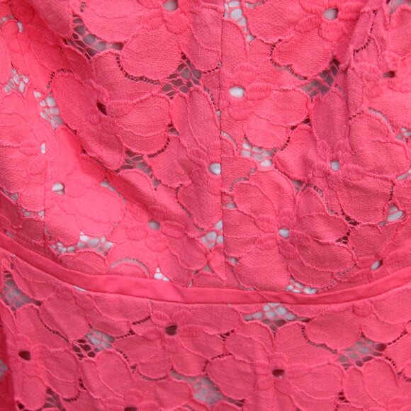 Adrianna Papell Peach Floral Lined Sleeveless Midi Dress 18W - Picture 2 of 2